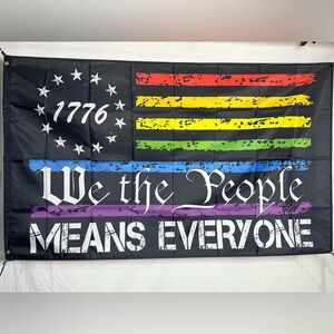 We The People Pride Flag 5x3 Ft.
